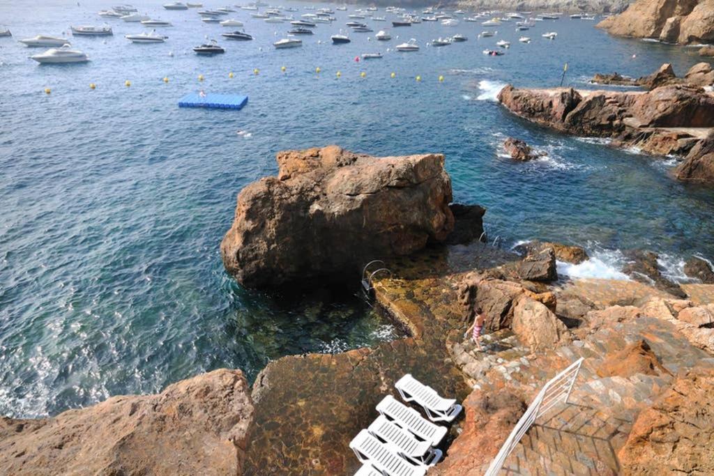 Precioso Apartmento Sobre El Mar, Cap Sa Sal, Begur, Girona Exteriér fotografie