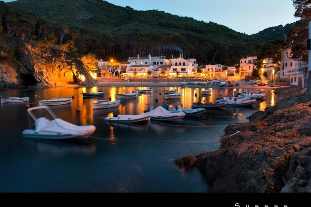 Precioso Apartmento Sobre El Mar, Cap Sa Sal, Begur, Girona Exteriér fotografie