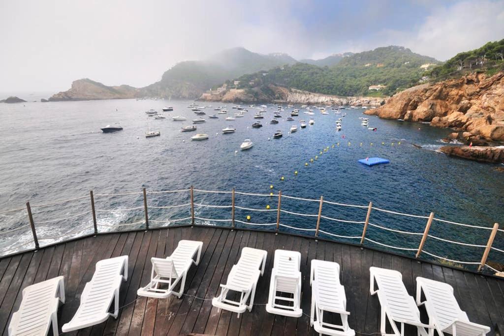 Precioso Apartmento Sobre El Mar, Cap Sa Sal, Begur, Girona Exteriér fotografie