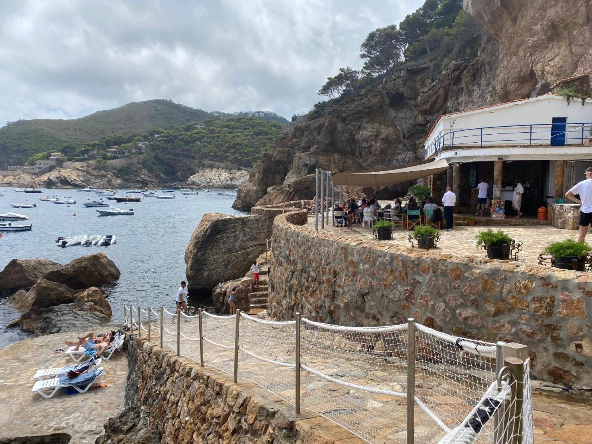 Precioso Apartmento Sobre El Mar, Cap Sa Sal, Begur, Girona Exteriér fotografie